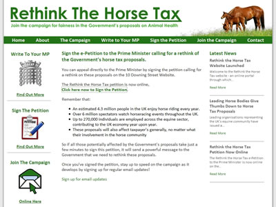 Rethink the Horse Tax