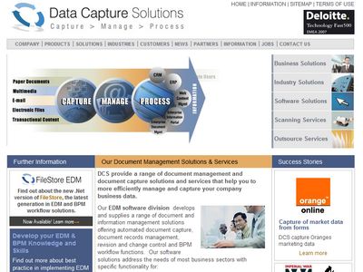website design for DCS