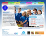 blue website design