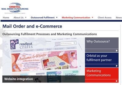 Mail Order Outsourcing Website Design