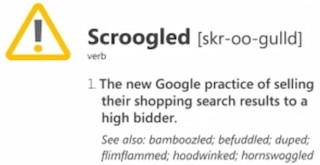 Scroogled Google PLAs